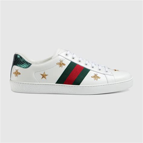 gucci ace embroidered low top sneaker ebay|Gucci ace platform sneakers.